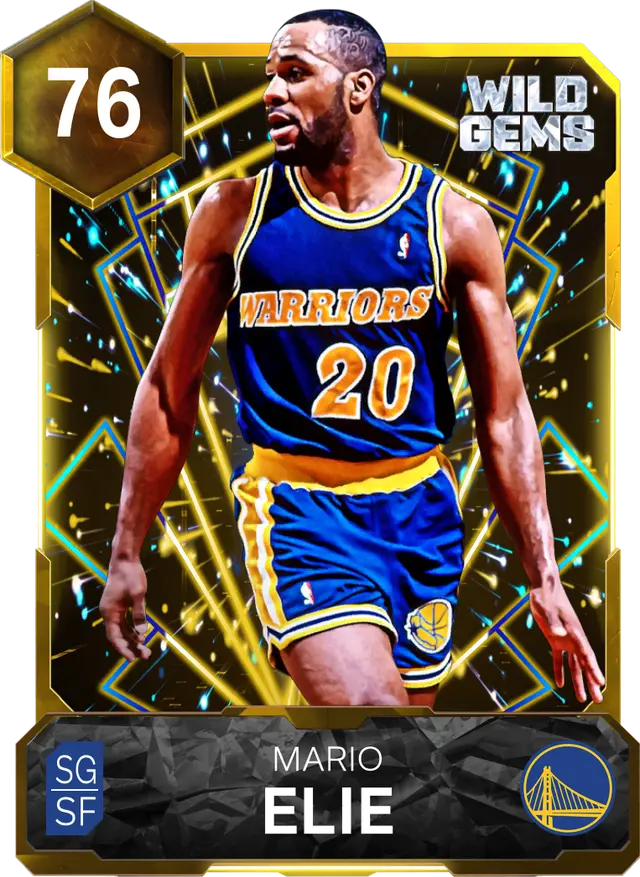 76 Mario Elie | Gold Wild Gems