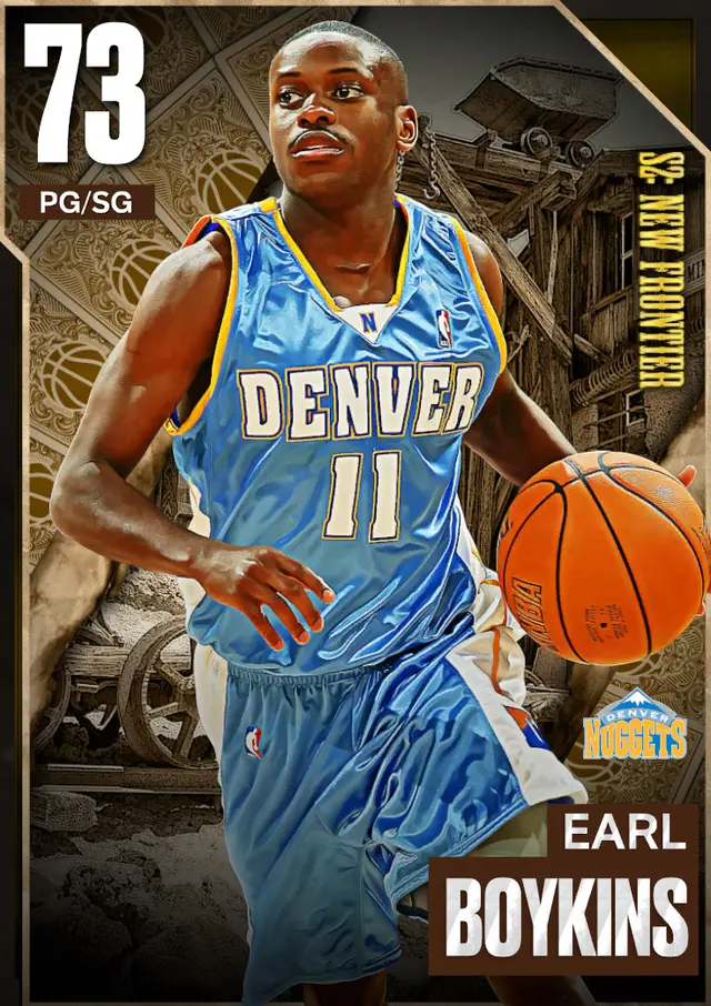 73 Earl Boykins | New Frontier