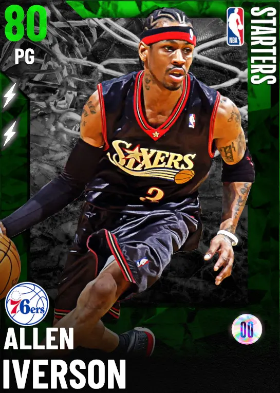 (EMERALD) Allen Iverson (80 OVR)