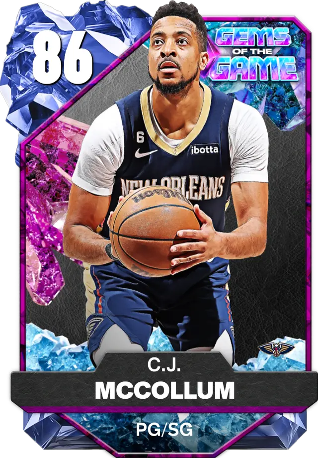 (SAPPHIRE) C.J. McCollum (86 OVR)