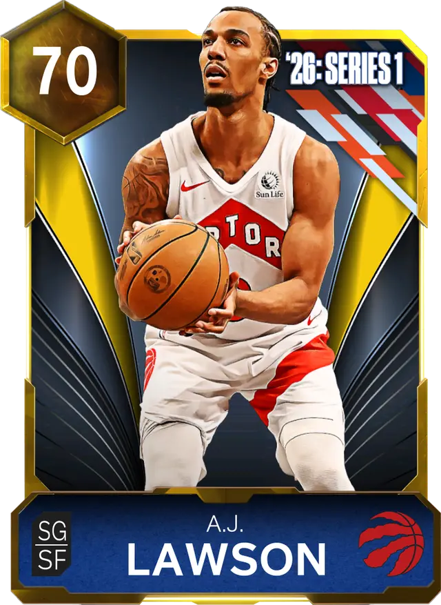 (GOLD) A.J. Lawson (70 OVR)