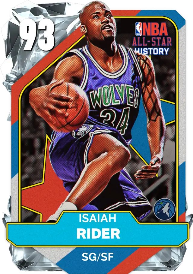 (DIAMOND) Isaiah Rider (93 OVR)