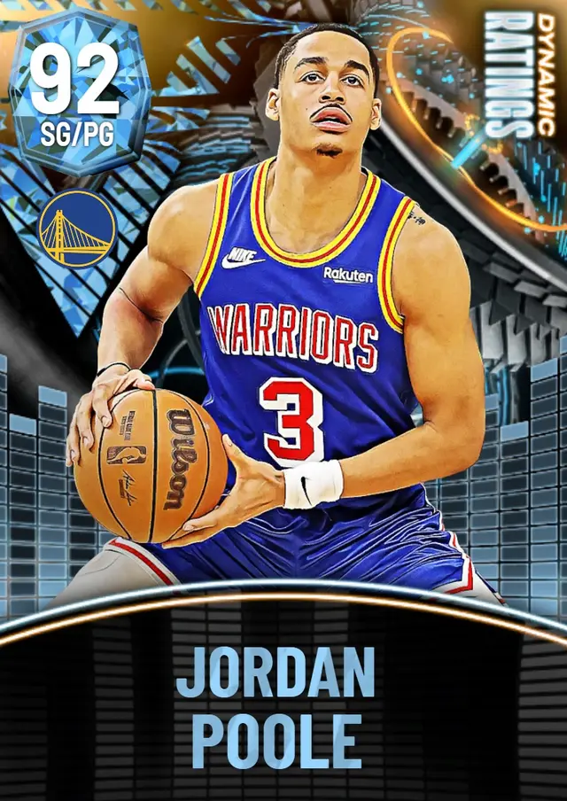 (DIAMOND) Jordan Poole (92 OVR)