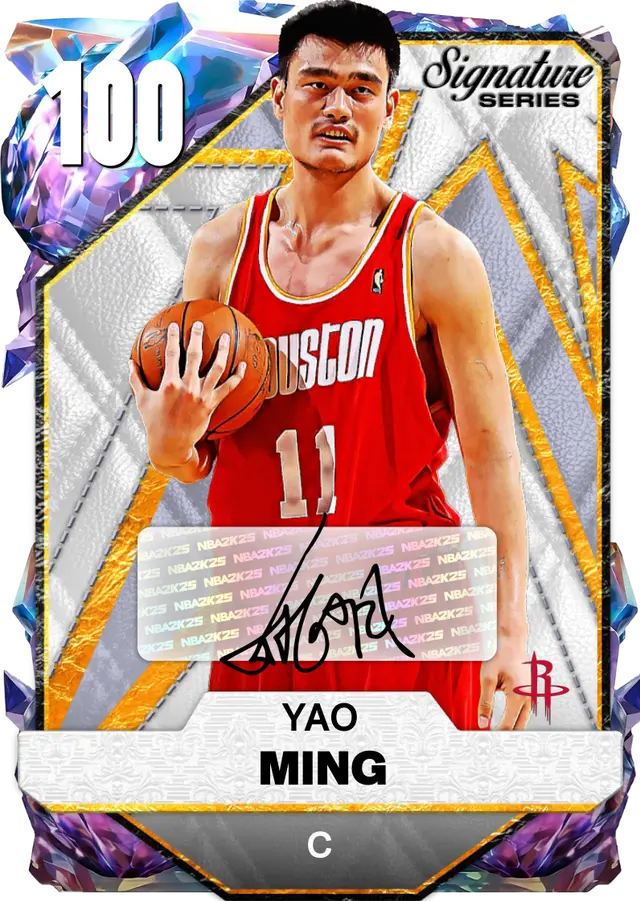 (100OVR) Yao Ming (100 OVR)