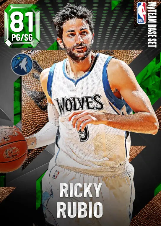 (EMERALD) Ricky Rubio (81 OVR)