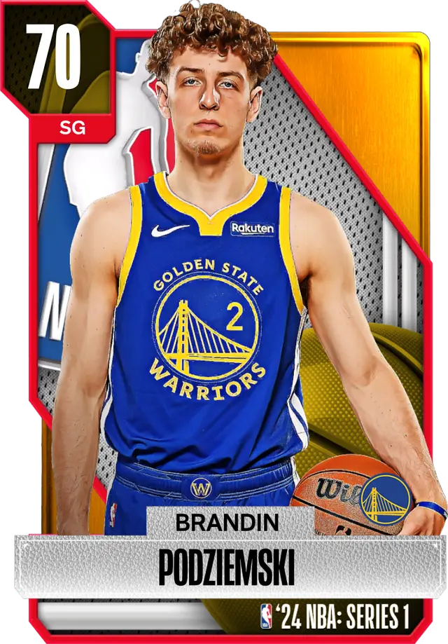 (GOLD) Brandin Podziemski (70 OVR)