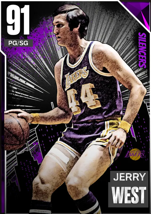 (AMETHYST) Jerry West (91 OVR)