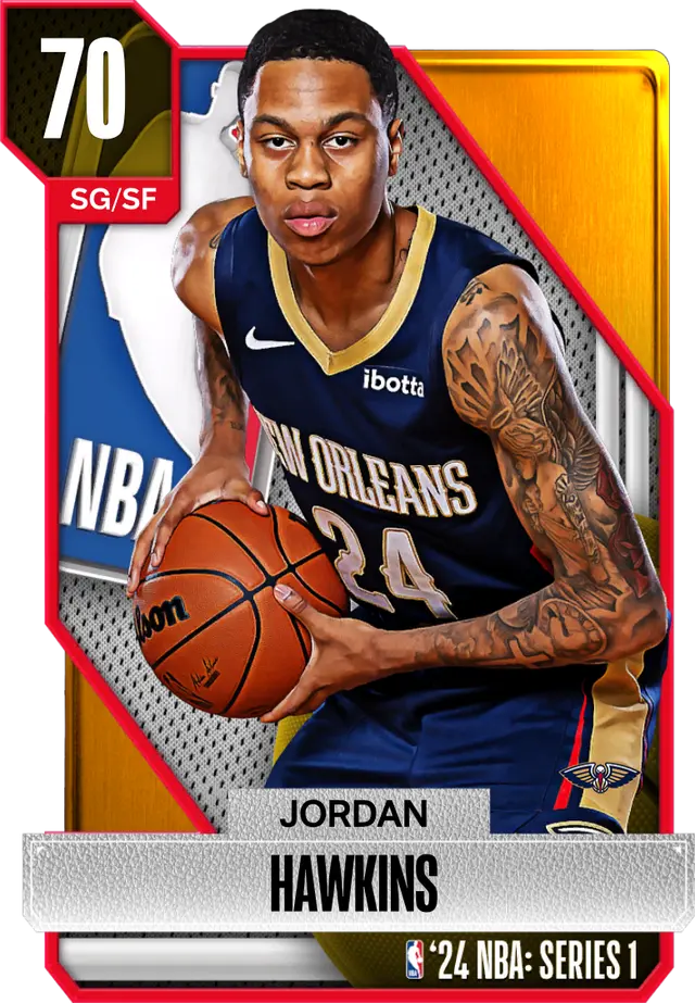 (GOLD) Jordan Hawkins (70 OVR)