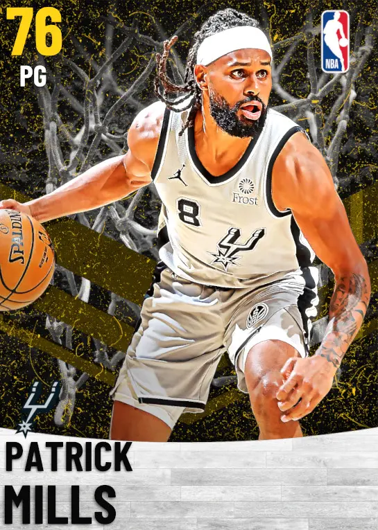 (GOLD) Patrick Mills (76 OVR)