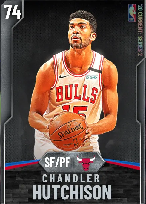(SILVER) Chandler Hutchison (74 OVR)