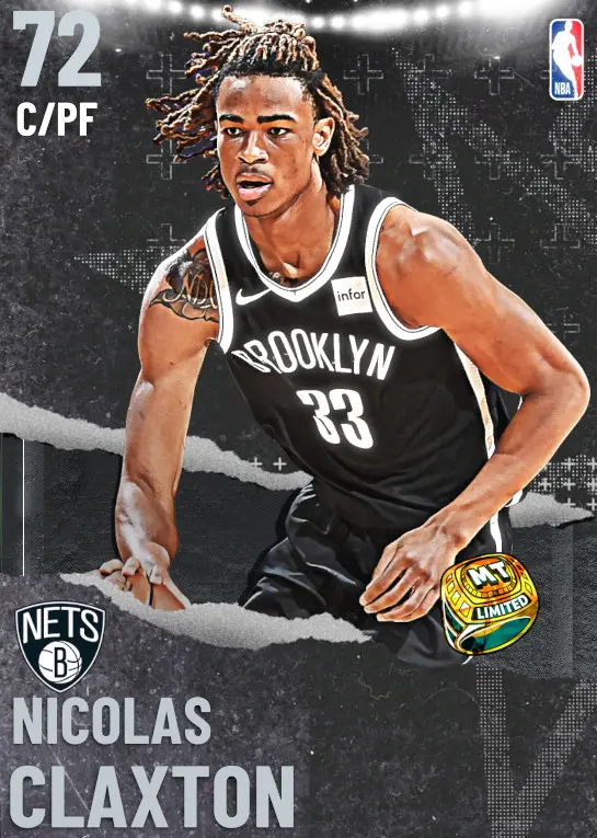 (SILVER) Nicolas Claxton (72 OVR)