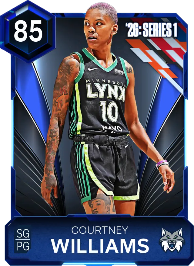 (SAPPHIRE) Courtney Williams (85 OVR)