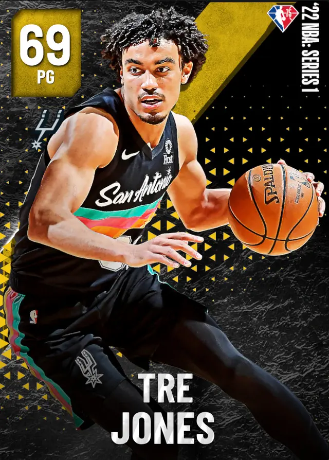 (GOLD) Tre Jones (69 OVR)