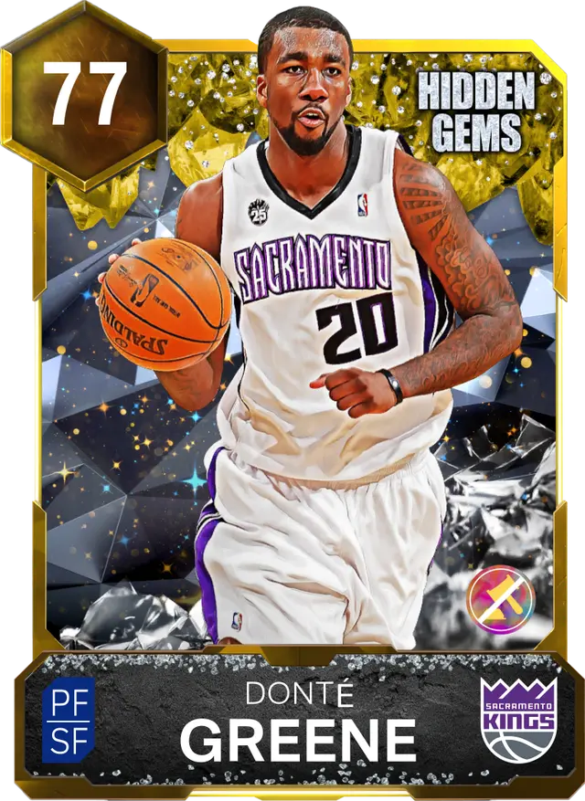 (GOLD) Donté Greene (77 OVR)