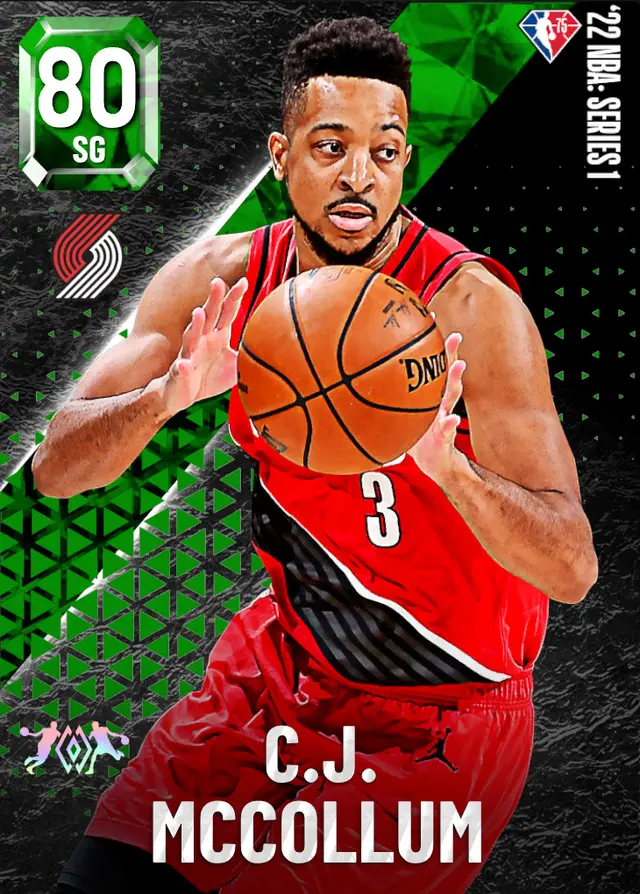 (EMERALD) C.J. McCollum (80 OVR)