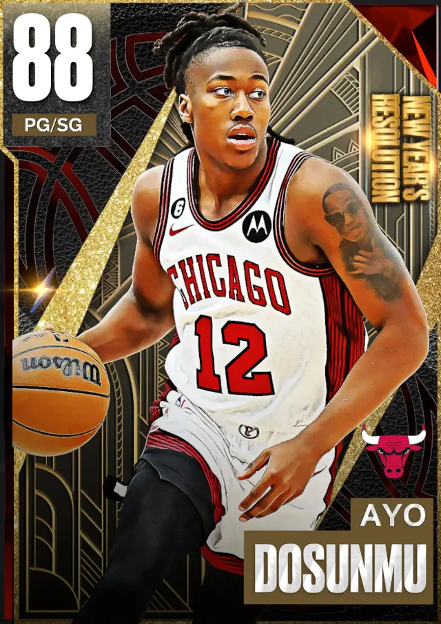 (SAPPHIRE) Ayo Dosunmu (85 OVR)