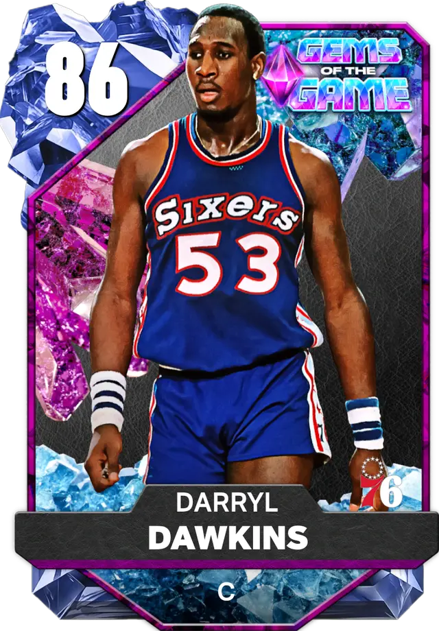 (SAPPHIRE) Darryl Dawkins (86 OVR)
