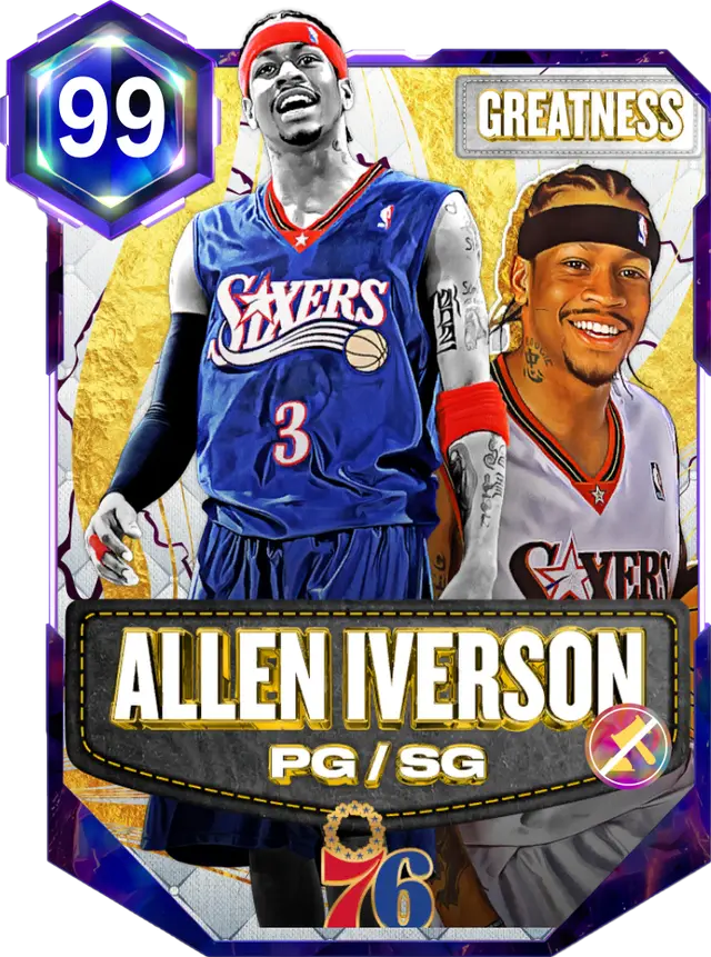 (DM) Allen Iverson (99 OVR)