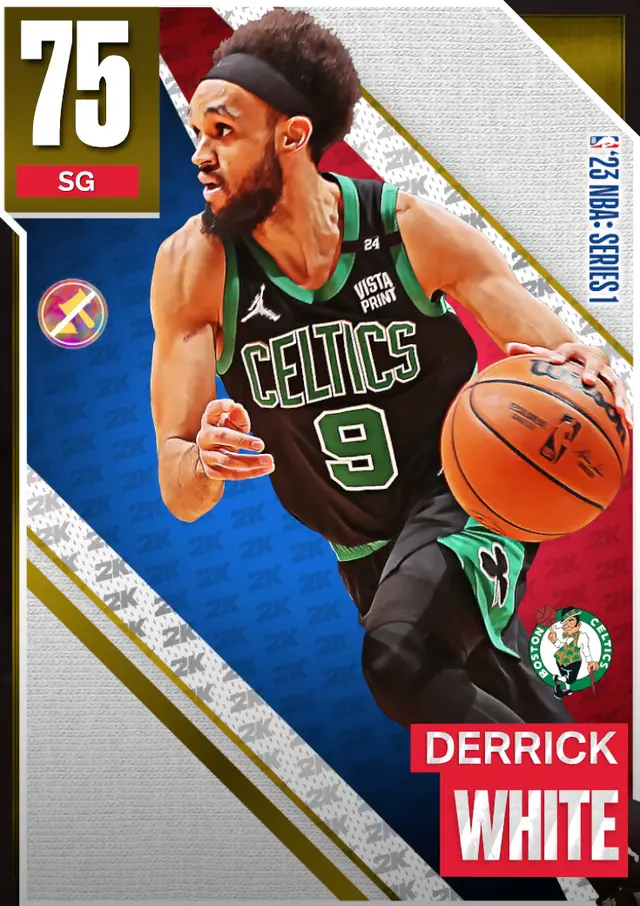 (GOLD) Derrick White (75 OVR)