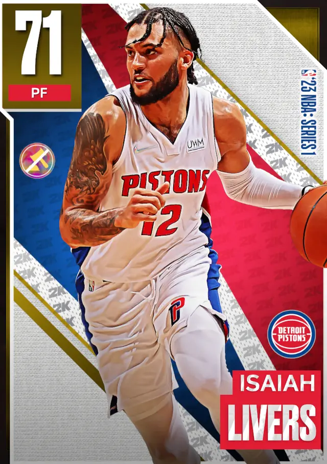 (GOLD) Isaiah Livers (71 OVR)