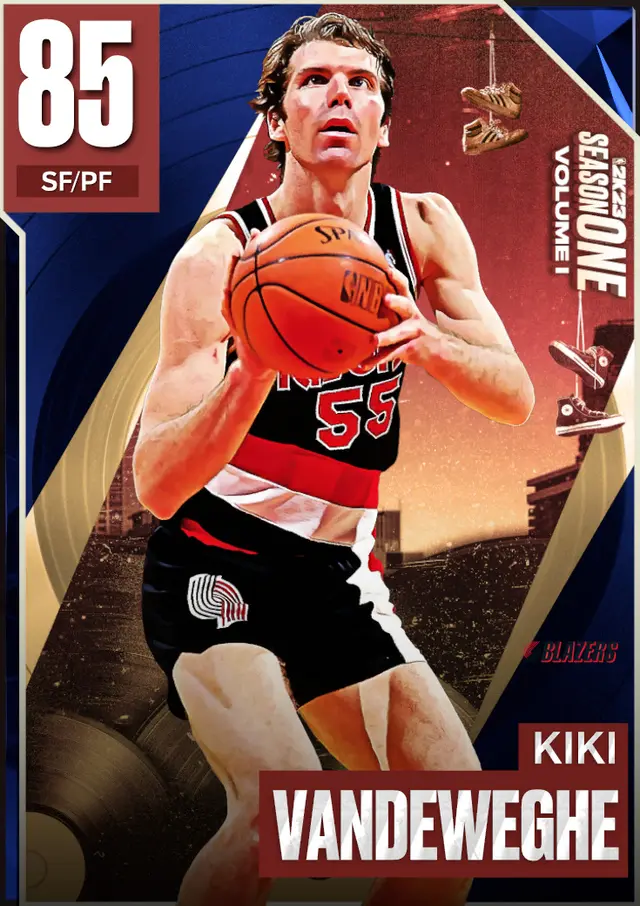 (SAPPHIRE) Kiki Vandeweghe (85 OVR)