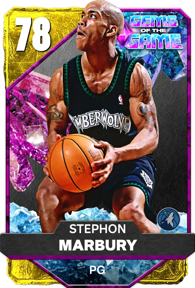 (GOLD) Stephon Marbury (78 OVR)