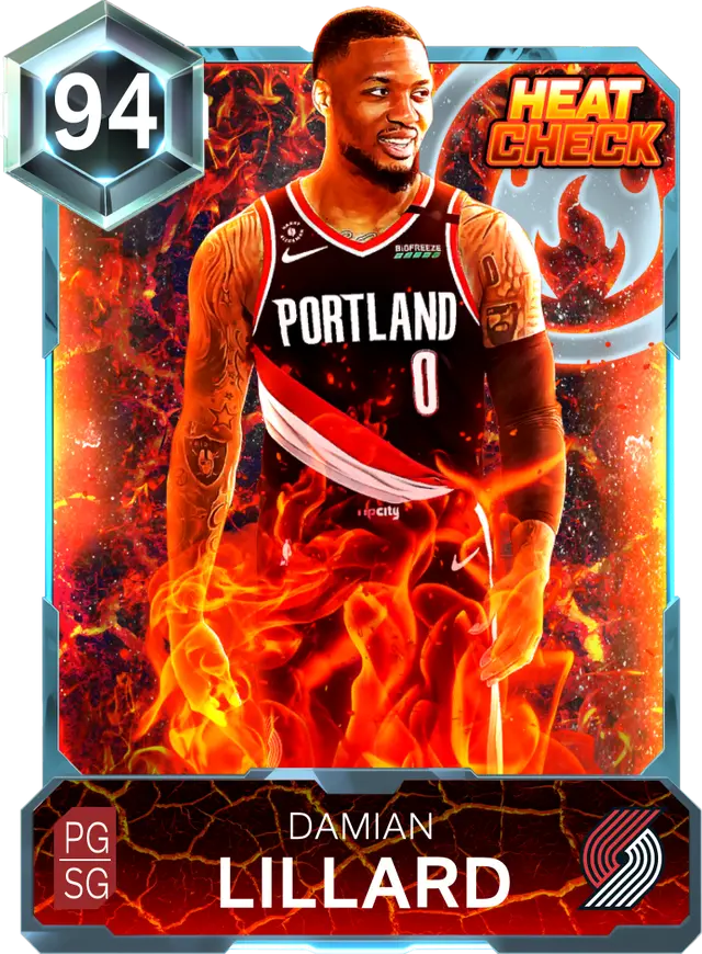 (DIAMOND) Damian Lillard (94 OVR)