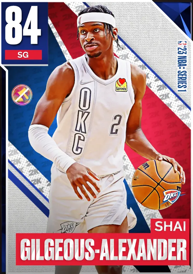 (SAPPHIRE) Shai Gilgeous-Alexander (84 OVR)