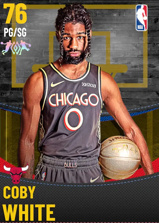 (GOLD) Coby White (76 OVR)