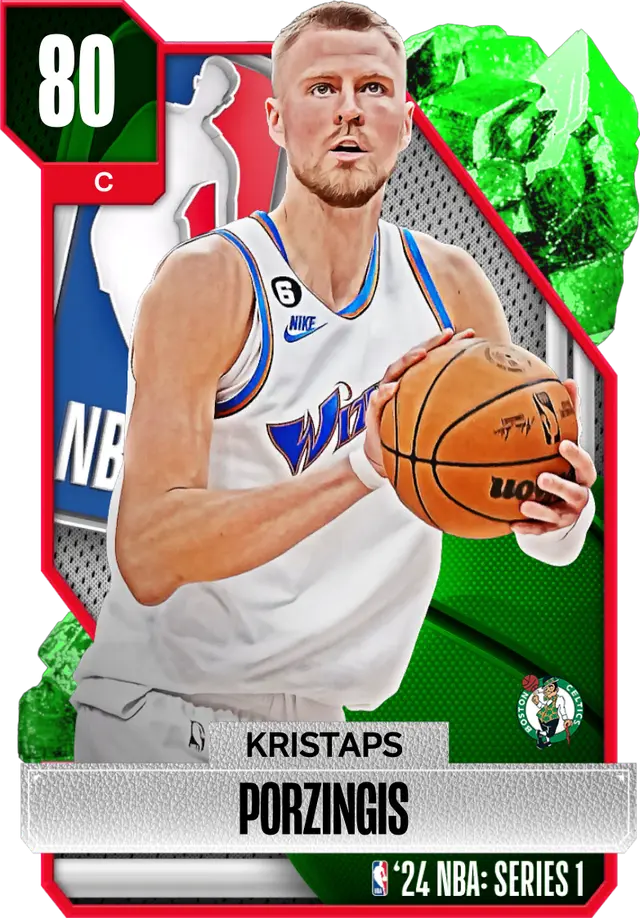 (EMERALD) Kristaps Porzingis (80 OVR)