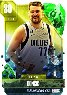 NBA 2K24 | 2KDB Emerald Luka Doncic (80) Complete Stats