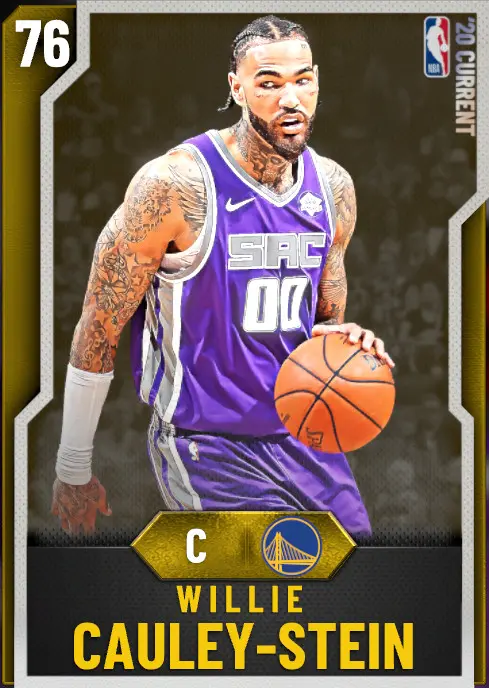 (GOLD) Willie Cauley-Stein (76 OVR)