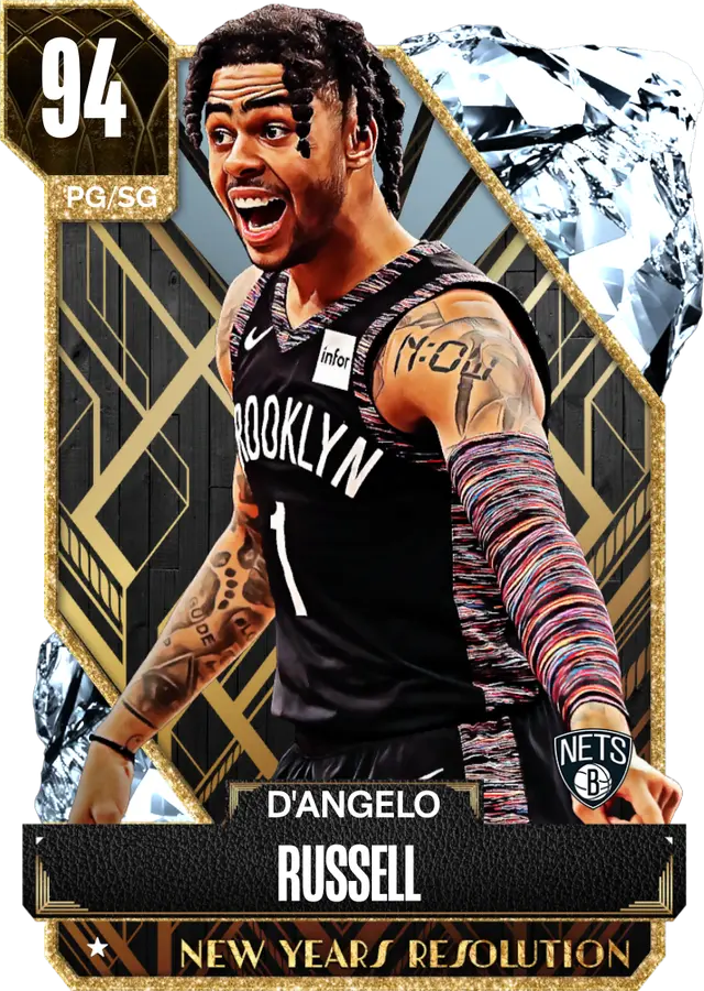 (DIAMOND) D'Angelo Russell (94 OVR)