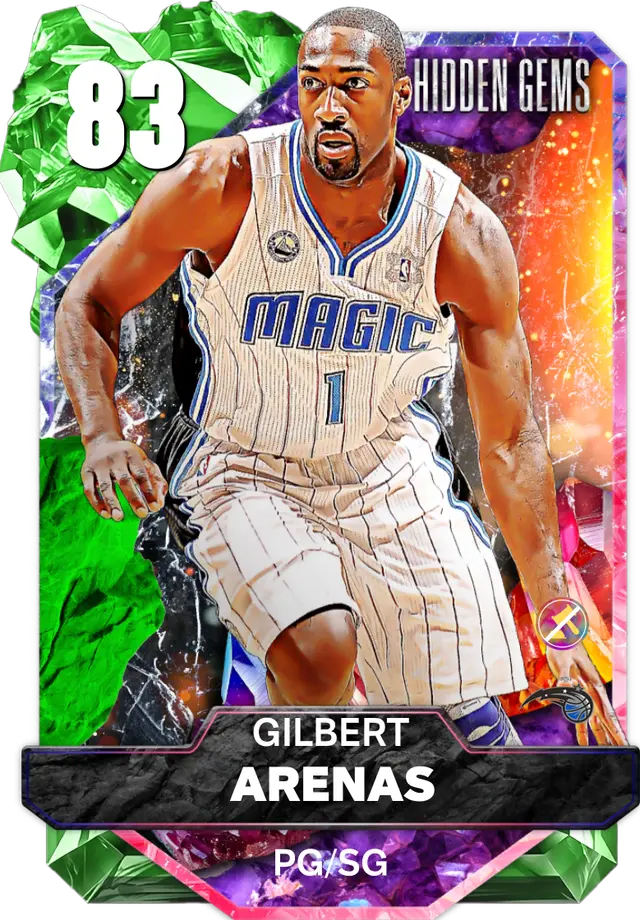 (EMERALD) Gilbert Arenas (83 OVR)