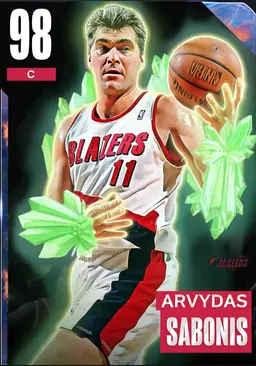 98 Arvydas Sabonis | Hero