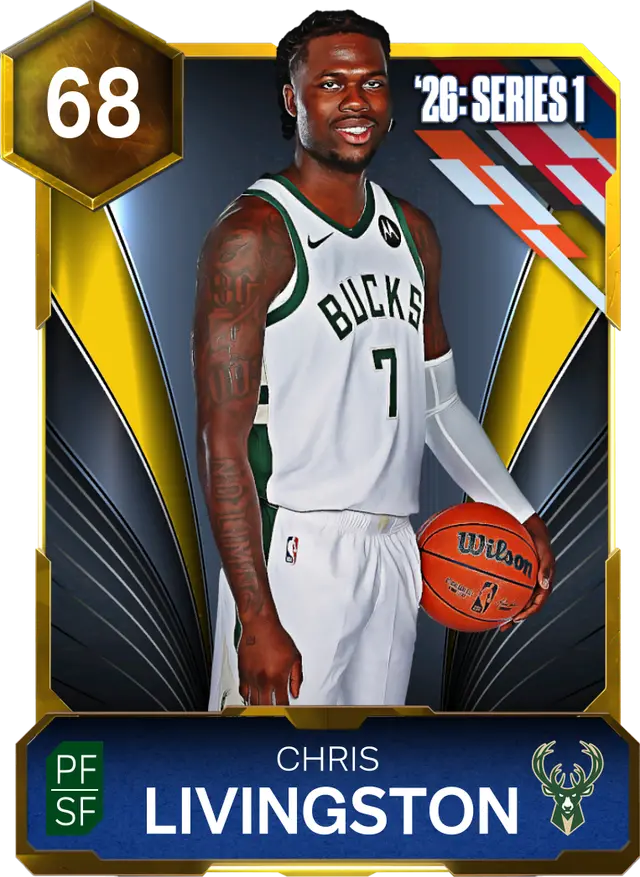 (GOLD) Chris Livingston (68 OVR)