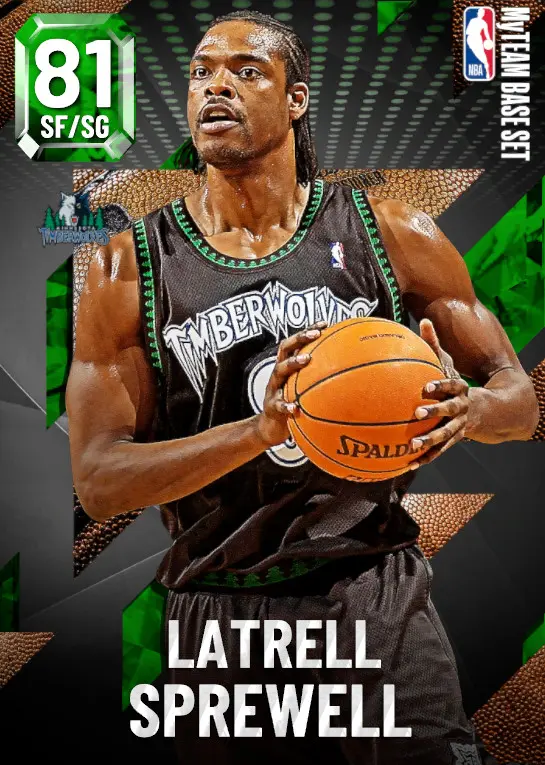 (EMERALD) Latrell Sprewell (81 OVR)