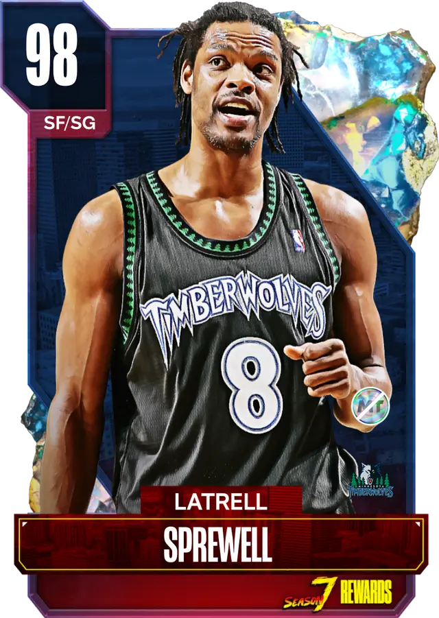 (OPAL) Latrell Sprewell (98 OVR)