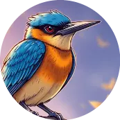 Blue-Birdie