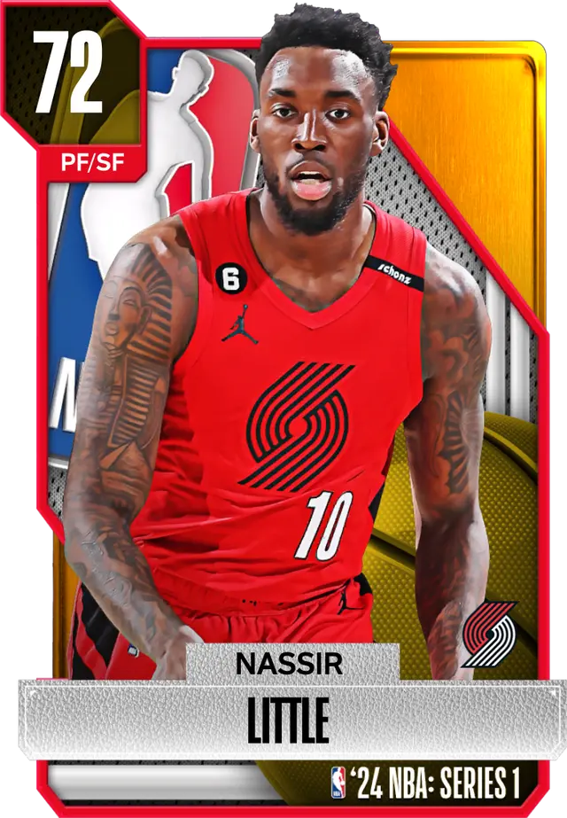 (GOLD) Nassir Little (72 OVR)