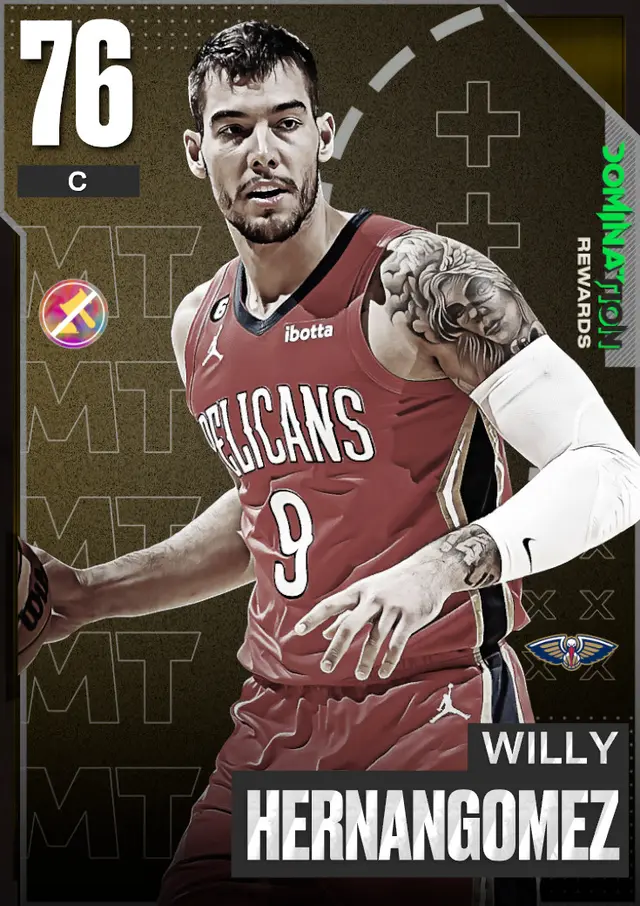 (GOLD) Willy Hernangomez (76 OVR)
