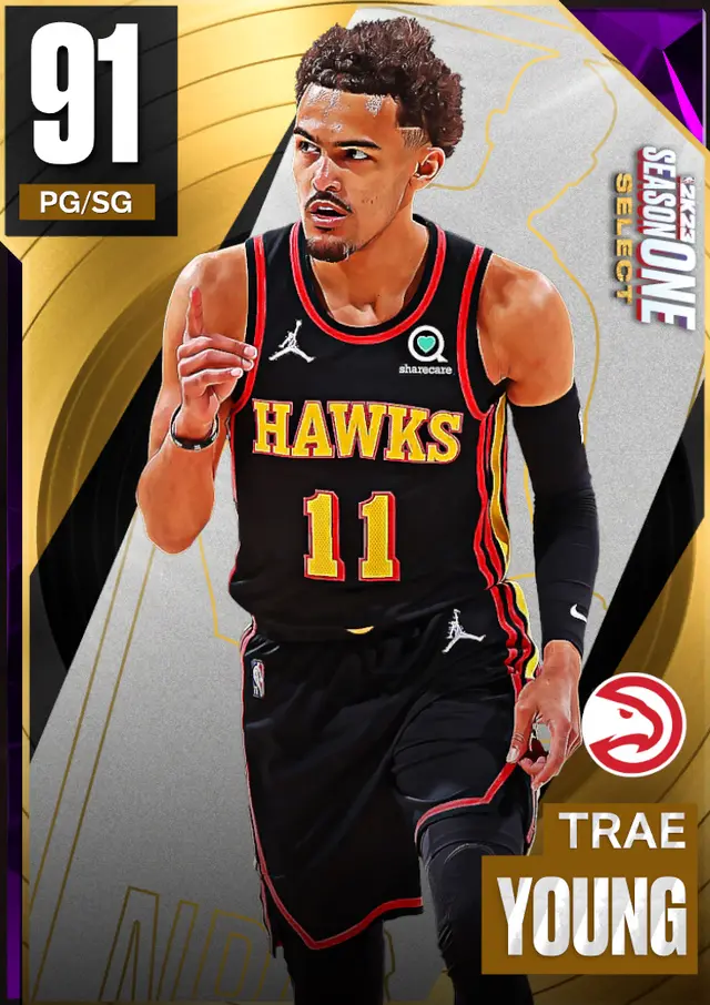 (AMETHYST) Trae Young (91 OVR)