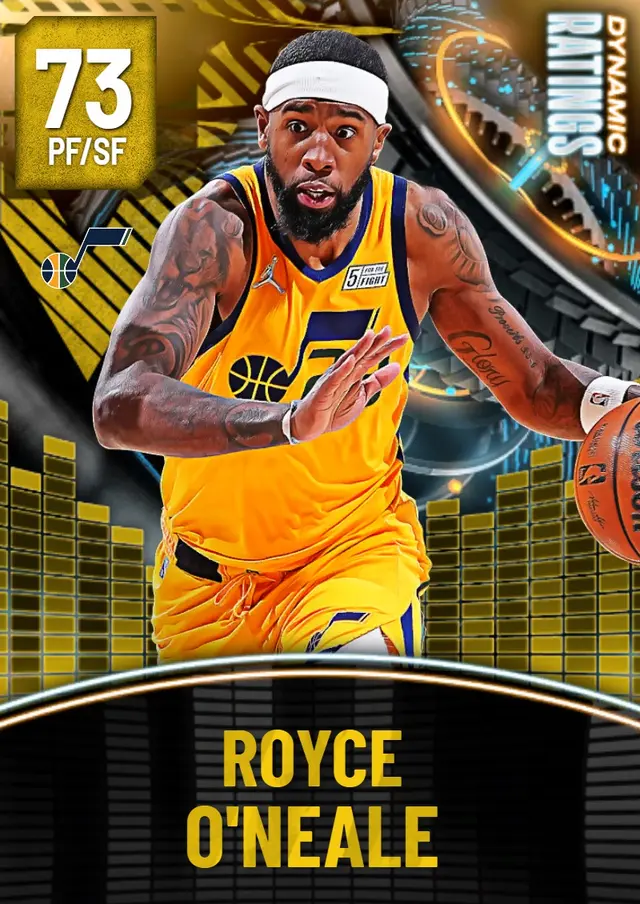 (GOLD) Royce O'Neale (73 OVR)