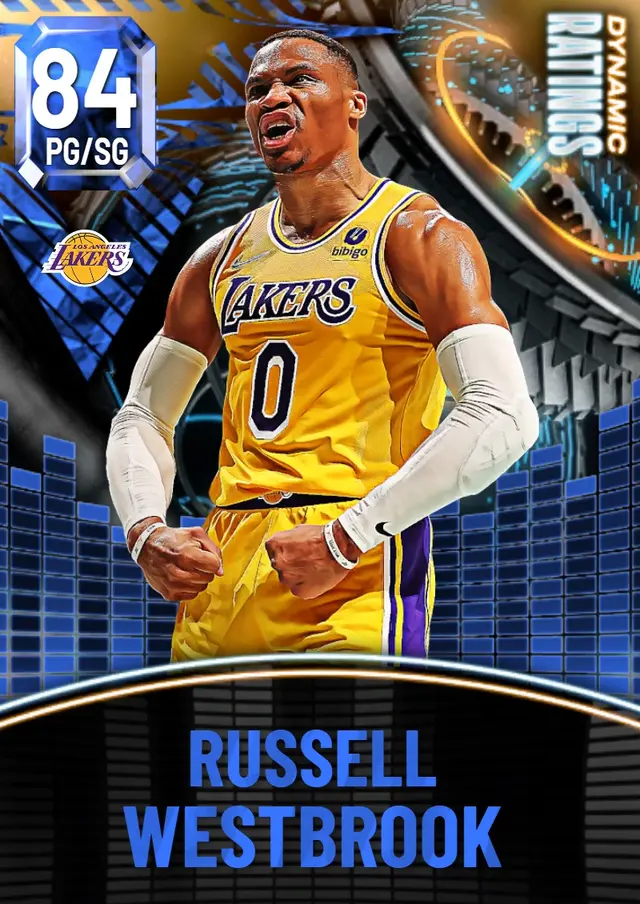 (SAPPHIRE) Russell Westbrook (84 OVR)