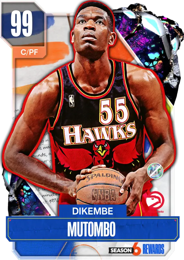 (DM) Dikembe Mutombo (99 OVR)
