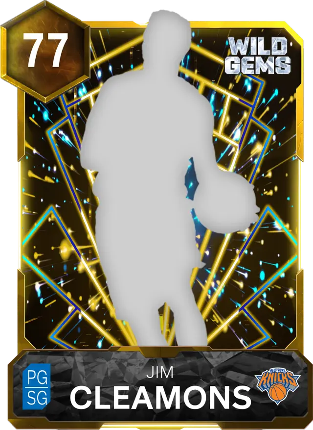 77 Jim Cleamons | Gold Wild Gems