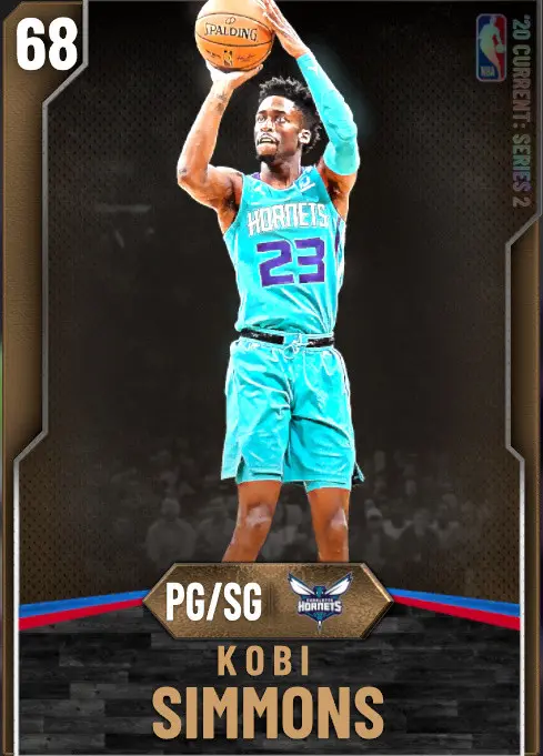 (BRONZE) Kobi Simmons (68 OVR)