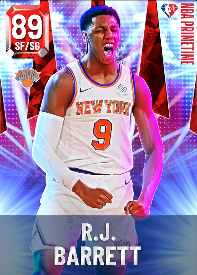 (RUBY) R.J. Barrett (89 OVR)