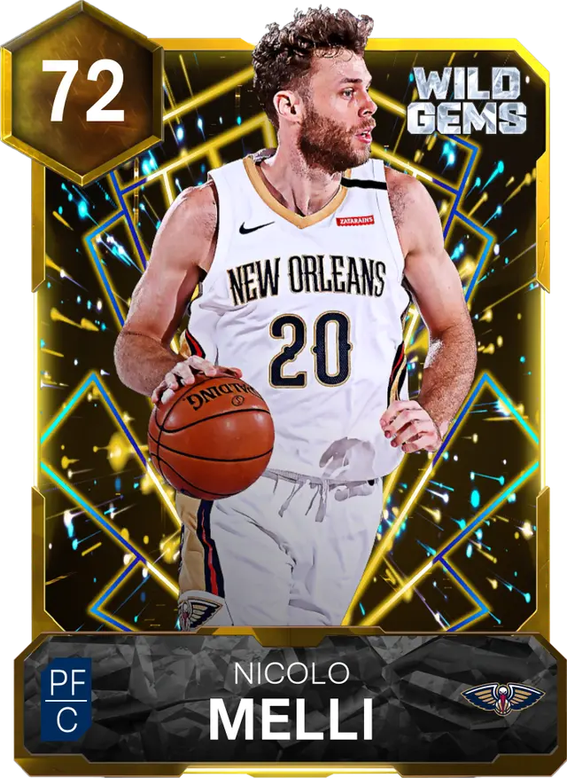 72 Nicolo Melli | Gold Wild Gems