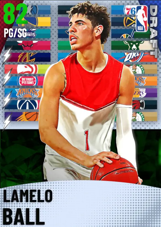 (EMERALD) LaMelo Ball (82 OVR)